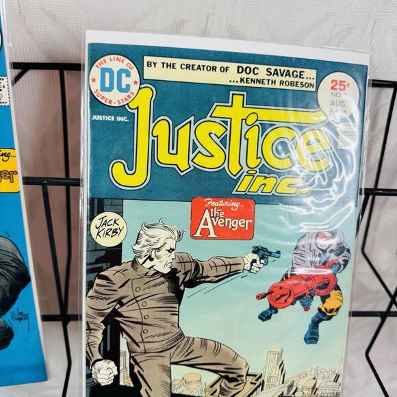 Justice Inc. 1-4 Set DC Comics 1975 1st Appearance Bronze Age Joe Kubert - Picture 4 of 5
